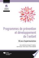 Programmes de prévention et développement de l'enfant
