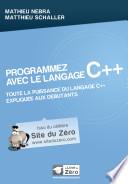 Programmez avec le langage C++