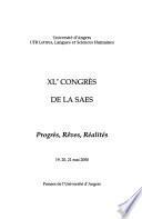 Progrès, rêves, réalités