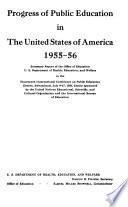 Progress of Public Education in the United States of America