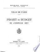 Projet de budget ...