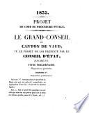 Projet de code de procédure pénale