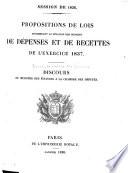 Projet de loi ... portant fixation du budget général de l'éxercice