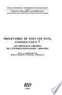 Prolétaires de tous les pays, unissez-vous?