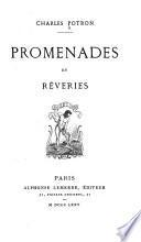 Promenades et rêveries