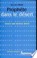 Prophète dans le désert