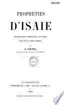 Prophéties d'Isaïe