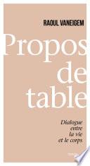 Propos de table
