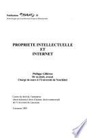 Propriété intellectuelle et Internet