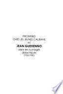Prospero chez les jeunes Calibans, ou, Jean Guéhenno dans les ouvrages didactiques (1935-1990)