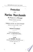 Protection de la marine marchande en France et à l'étranger