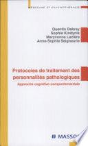 Protocoles de traitement des personnalités pathologiques