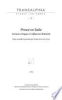 Proust en Italie