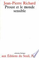 Proust et le Monde sensible