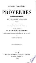 Proverbes dramatiques