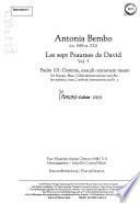 Psalm 101, Domine, exaudi orationem : for soprano, bass, 2 melody instruments and b.c