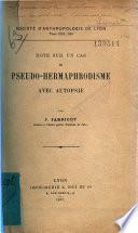 Pseudo-hermaphrodisme