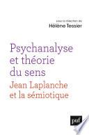 Psychanalyse et théorie du sens