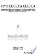 Psychologica Belgica