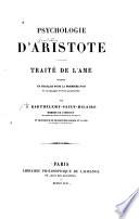 Psychologie d'Aristote