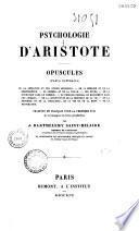 Psychologie d'Aristote