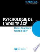 Psychologie de l'adulte âgé