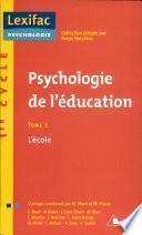 Psychologie de l'éducation