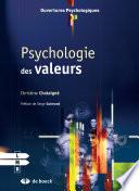 Psychologie des valeurs