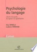 Psychologie du langage