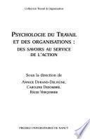 Psychologie du travail et des organisations