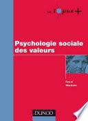 Psychologie sociale des valeurs