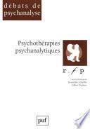 Psychothérapies psychanalytiques