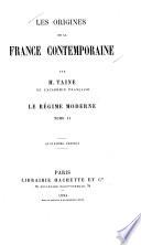 pt.1-2] The modern régime