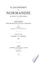 ptie. Guerre et marine. 1863-1864. 3 v