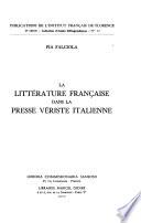 Publications de l'Institut français de Florence