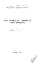 Publications of Turku University Library