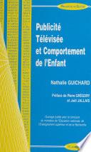 Publicité télévisée et comportement de l'enfant