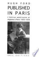 Published in Paris