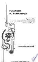 Puissances du romanesque