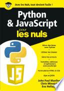 Python JavaScript pour les Nuls, mégapoche