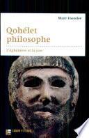 Qohélet philosophe