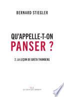 Qu'appelle-t-on Panser ? T2