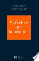 Qu'est-ce que la beauté ?