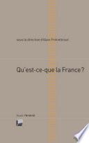Qu'est-ce que la France