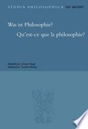 Qu'est-ce que la philosophie?