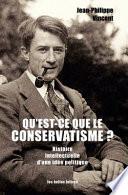 Qu'est-ce que le conservatisme ?