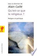 Qu'est-ce que le religieux ?