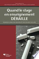 Quand le stage en enseignement déraille