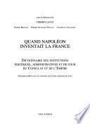 Quand Napoléon inventait la France