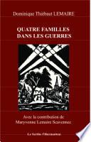 Quatre familles dans les guerres